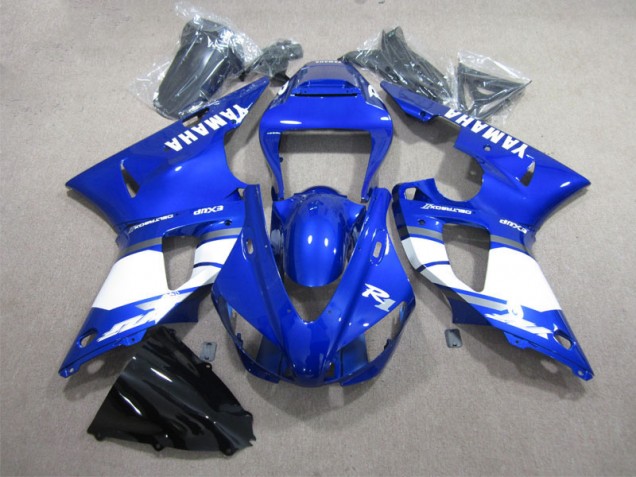 Bleu Blanc 09-11 Yamaha YZF R1 Kit Carénages Motos Complet Bleu Blanc 09-11 Yamaha YZF R1 Kit Carénages Motos Complet