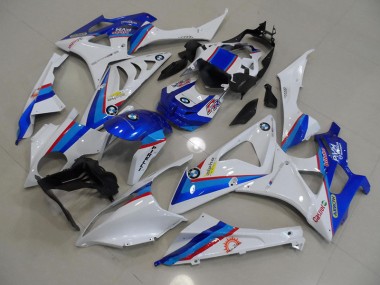 Bleu Blanc 09-14 BMW S1000RR Carénage Moto