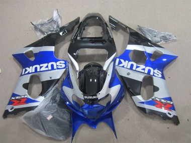 Bleu Blanc Décalque 00-02 Suzuki GSXR 1000 Carénages Moto