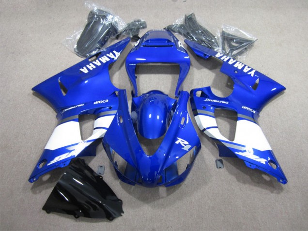Bleu Blanc Décalque 98-99 Yamaha YZF R1 Carénage Moto Bleu Blanc Décalque 98-99 Yamaha YZF R1 Carénage Moto