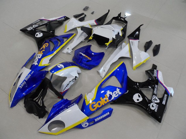 Bleu Blanc GoldBet 09-14 BMW S1000RR Carénages Moto Bleu Blanc GoldBet 09-14 BMW S1000RR Carénages Moto