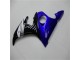 Bleu Blanc Noir 03-05 Yamaha YZF R6 Carénage Moto Bleu Blanc Noir 03-05 Yamaha YZF R6 Carénage Moto