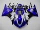 Bleu Blanc Noir 03-05 Yamaha YZF R6 Carénage Moto Bleu Blanc Noir 03-05 Yamaha YZF R6 Carénage Moto