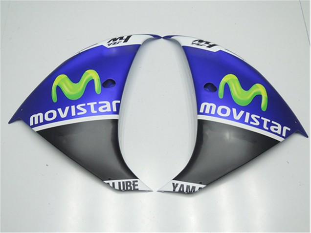 Bleu Blanc Noir 12-14 Yamaha YZF R1 Carénage Moto Bleu Blanc Noir 12-14 Yamaha YZF R1 Carénage Moto