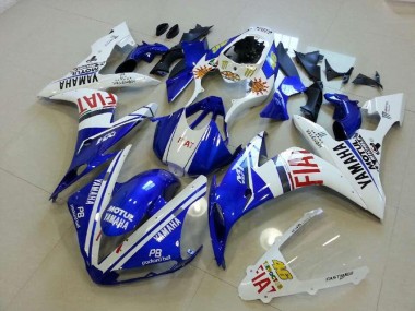 Bleu Blanc Rouge 04-06 Yamaha YZF R1 Carénage Moto