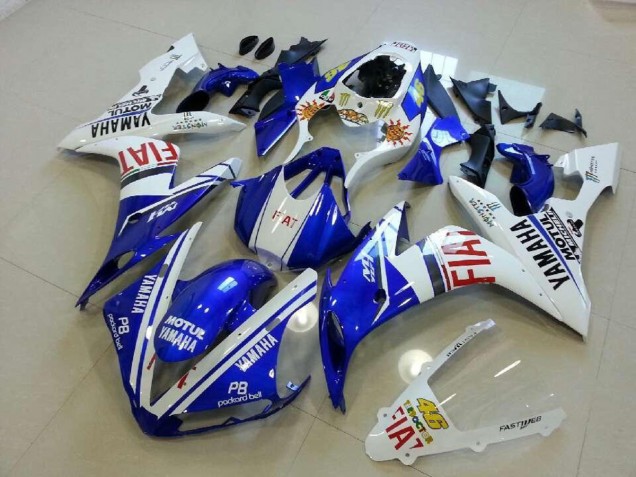 Bleu Blanc Rouge 04-06 Yamaha YZF R1 Carénage Moto Bleu Blanc Rouge 04-06 Yamaha YZF R1 Carénage Moto