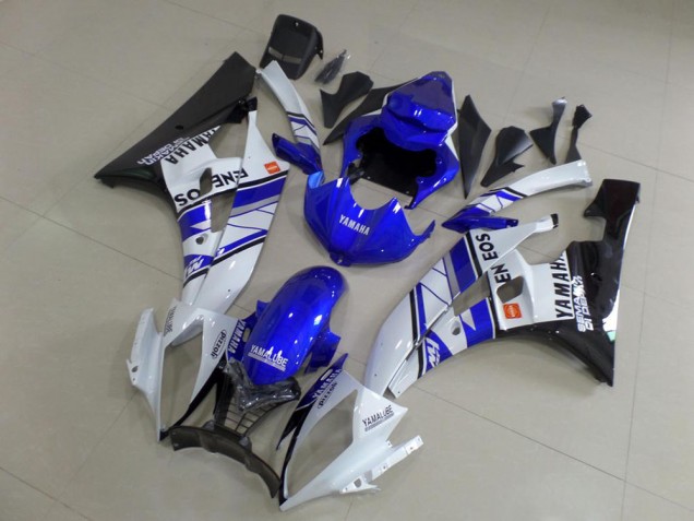 Bleu Bleu Blanc ENEOS 06-07 Yamaha YZF R6 Carénage Moto Bleu Bleu Blanc ENEOS 06-07 Yamaha YZF R6 Carénage Moto