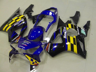 Bleu Movistar 02-03 Honda CBR900RR 954 Carénage Moto