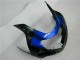 Bleu Noir 01-03 Suzuki GSXR 600/750 Carénage Moto Bleu Noir 01-03 Suzuki GSXR 600/750 Carénage Moto