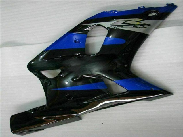 Bleu Noir 01-03 Suzuki GSXR 600/750 Carénage Moto Bleu Noir 01-03 Suzuki GSXR 600/750 Carénage Moto