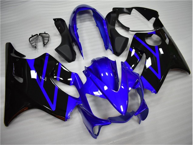 Bleu Noir 04-07 Honda CBR600 F4i Carénage Moto Bleu Noir 04-07 Honda CBR600 F4i Carénage Moto