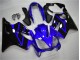 Bleu Noir 04-07 Honda CBR600 F4i Carénage Moto Bleu Noir 04-07 Honda CBR600 F4i Carénage Moto