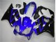 Bleu Noir 04-07 Honda CBR600 F4i Carénage Moto Bleu Noir 04-07 Honda CBR600 F4i Carénage Moto