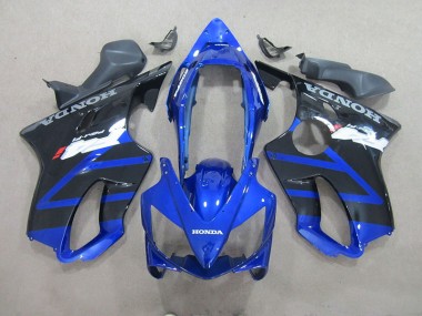 Bleu Noir 04-07 Honda CBR600 F4i Carénages Moto