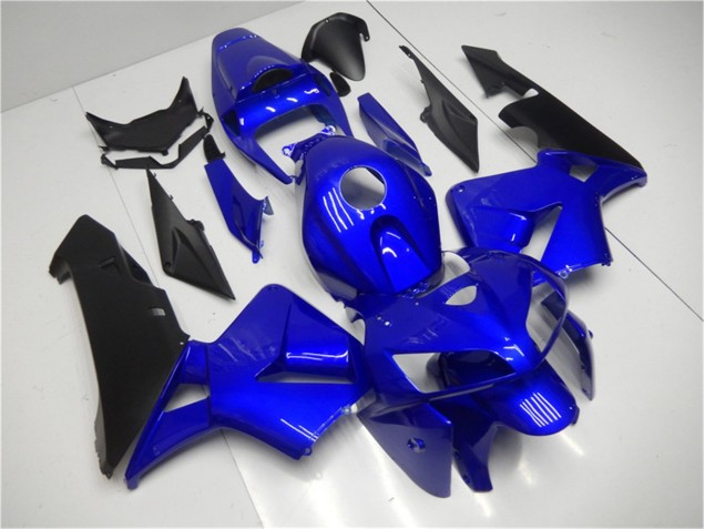 Bleu Noir 05-06 Honda CBR600RR Carénage Moto Bleu Noir 05-06 Honda CBR600RR Carénage Moto