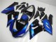 Bleu Noir 05-06 Kawasaki ZX6R Carénage Moto Bleu Noir 05-06 Kawasaki ZX6R Carénage Moto