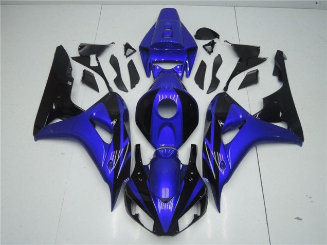 Bleu Noir 06-07 Honda CBR1000RR Carénage Moto Bleu Noir 06-07 Honda CBR1000RR Carénage Moto