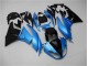 Bleu Noir 09-12 Kawasaki ZX6R Carénages Moto Bleu Noir 09-12 Kawasaki ZX6R Carénages Moto