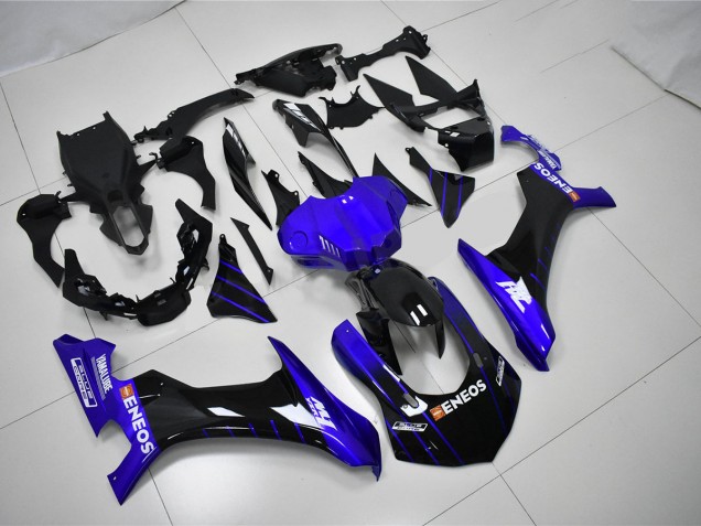 Bleu Noir 15-19 Yamaha YZF R1 Carénages Moto Bleu Noir 15-19 Yamaha YZF R1 Carénages Moto
