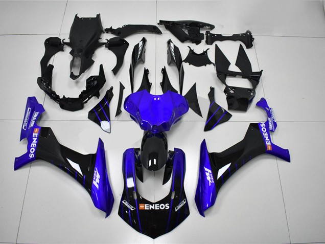 Bleu Noir 15-19 Yamaha YZF R1 Carénages Moto Bleu Noir 15-19 Yamaha YZF R1 Carénages Moto