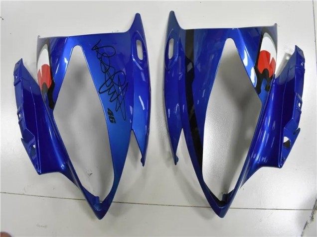 Bleu Requin 06-07 Yamaha YZF R6 Carénage Moto Bleu Requin 06-07 Yamaha YZF R6 Carénage Moto