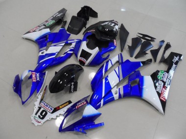Bleu Sterilgarda 06-07 Yamaha YZF R6 Carénage Moto