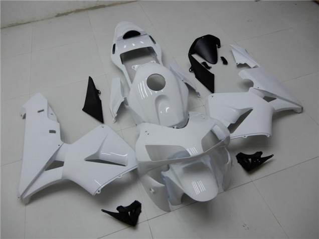 Brillant Blanc 03-04 Honda CBR600RR Carénage Moto Brillant Blanc 03-04 Honda CBR600RR Carénage Moto