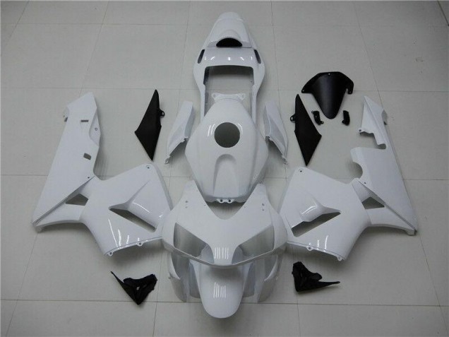 Brillant Blanc 03-04 Honda CBR600RR Carénage Moto Brillant Blanc 03-04 Honda CBR600RR Carénage Moto