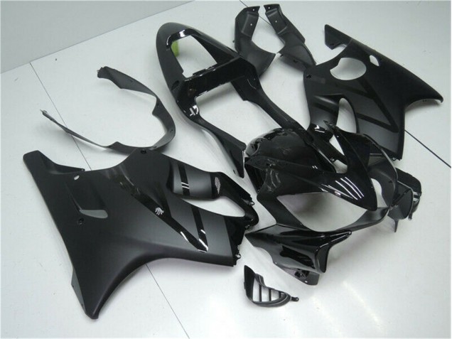 Brillant Noir Mat 01-03 Honda CBR600 F4i Carénage Moto Brillant Noir Mat 01-03 Honda CBR600 F4i Carénage Moto