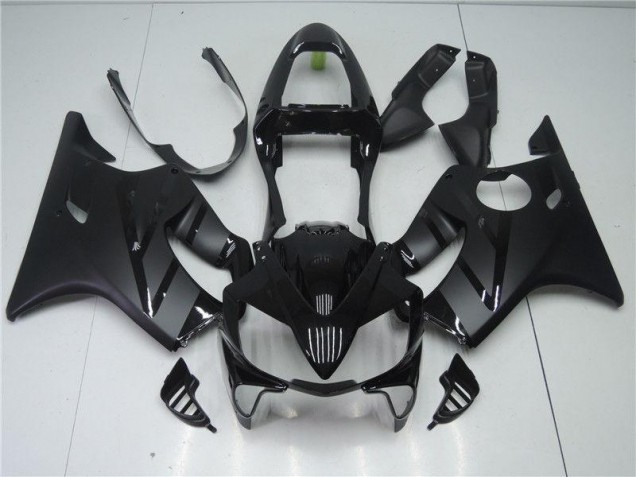 Brillant Noir Mat 01-03 Honda CBR600 F4i Carénage Moto Brillant Noir Mat 01-03 Honda CBR600 F4i Carénage Moto