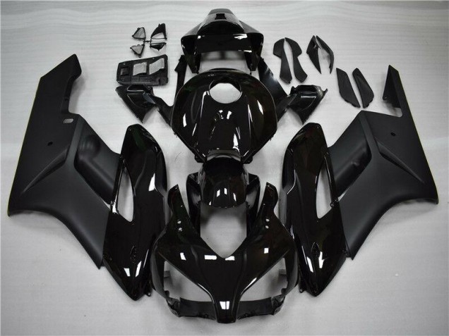 Brillant Noir Mat 04-05 Honda CBR1000RR Carénage Moto Brillant Noir Mat 04-05 Honda CBR1000RR Carénage Moto