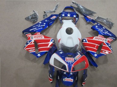 Cycle World Castrol 05-06 Honda CBR600RR Carénage Moto