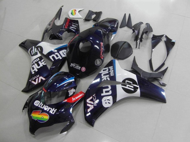 Dark Bule Tuenli 08-11 Honda CBR1000RR Carénage Moto