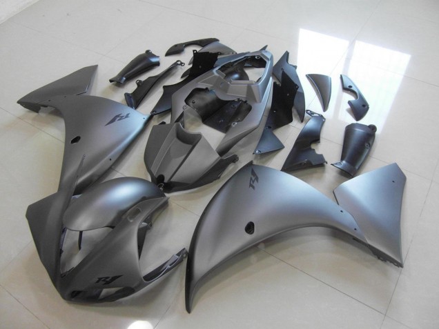 Dark Gris 12-14 Yamaha YZF R1 Carénage Moto Dark Gris 12-14 Yamaha YZF R1 Carénage Moto