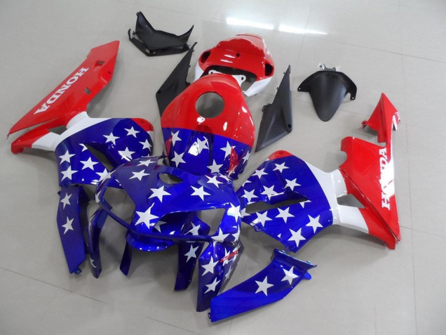 Drapeau américain 05-06 Honda CBR600RR Carénage Moto Drapeau américain 05-06 Honda CBR600RR Carénage Moto