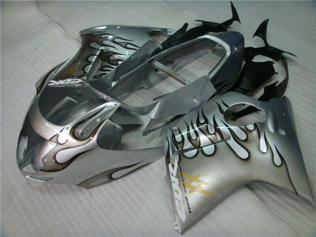 Flamme Argent Gris 96-07 Honda CBR1100XX Carénage Moto Flamme Argent Gris 96-07 Honda CBR1100XX Carénage Moto