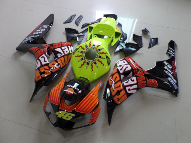 Fluro Rossi 06-07 Honda CBR1000RR Carénage Moto Fluro Rossi 06-07 Honda CBR1000RR Carénage Moto