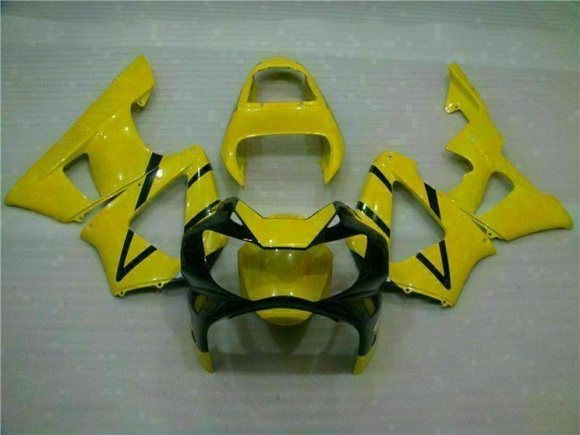 Jaune 00-01 Honda CBR900RR 929RR Carénage Moto Jaune 00-01 Honda CBR900RR 929RR Carénage Moto