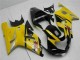 Jaune 01-03 Suzuki GSXR 600/750 Carénage Moto Jaune 01-03 Suzuki GSXR 600/750 Carénage Moto