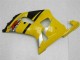 Jaune 01-03 Suzuki GSXR 600/750 Carénage Moto Jaune 01-03 Suzuki GSXR 600/750 Carénage Moto