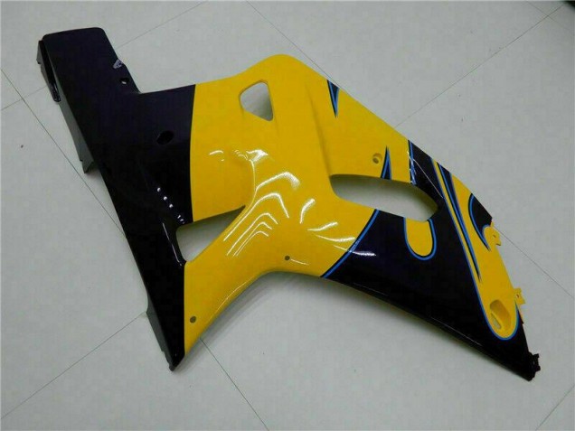 Jaune 01-03 Suzuki GSXR 600/750 Carrosserie Moto