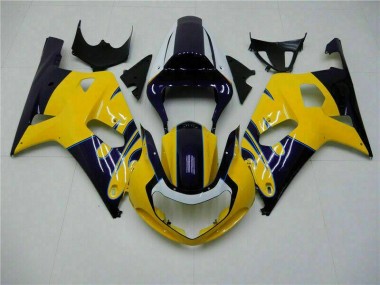 Jaune 01-03 Suzuki GSXR 600/750 Carrosserie Moto