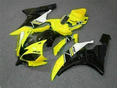 Jaune 06-07 Yamaha YZF R6 Kit Carénages Motos & Plastique