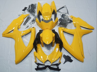 Jaune 08-10 Suzuki GSXR 750 Carénage Moto
