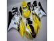 Jaune Blanc Noir 06-07 Yamaha YZF R6 Carénage Moto Jaune Blanc Noir 06-07 Yamaha YZF R6 Carénage Moto