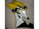 Jaune Blanc Noir 06-07 Yamaha YZF R6 Carénage Moto Jaune Blanc Noir 06-07 Yamaha YZF R6 Carénage Moto