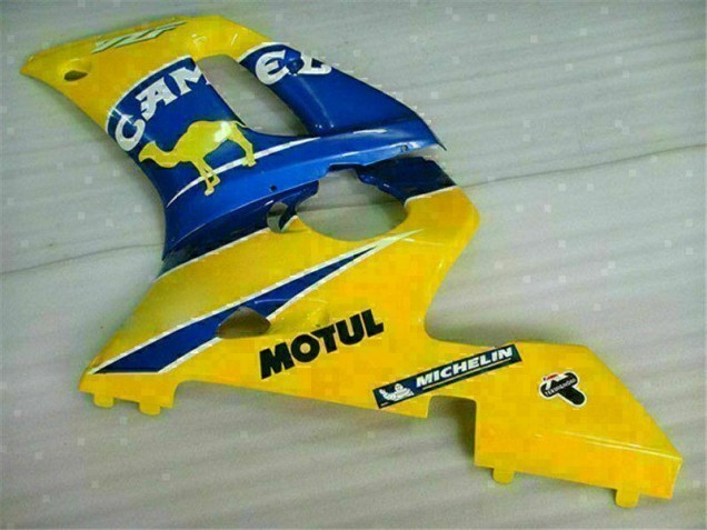 Jaune Bleu 98-02 Yamaha YZF R6 Carrosserie Moto Jaune Bleu 98-02 Yamaha YZF R6 Carrosserie Moto
