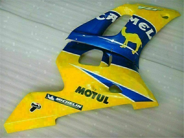 Jaune Bleu 98-02 Yamaha YZF R6 Carrosserie Moto Jaune Bleu 98-02 Yamaha YZF R6 Carrosserie Moto