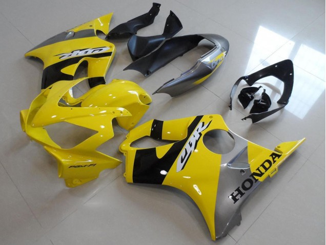 Jaune Gris 04-07 Honda CBR600 F4i Carénages Moto Jaune Gris 04-07 Honda CBR600 F4i Carénages Moto