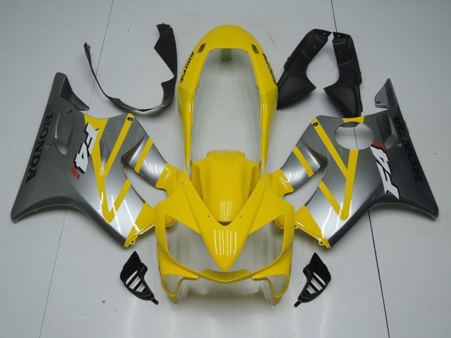 Jaune Gris 04-07 Honda CBR600 F4i Carrosserie Moto Jaune Gris 04-07 Honda CBR600 F4i Carrosserie Moto